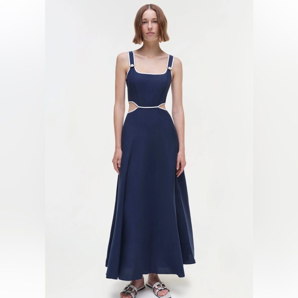 Simkhai Amren Dress in Midnight Size Medium